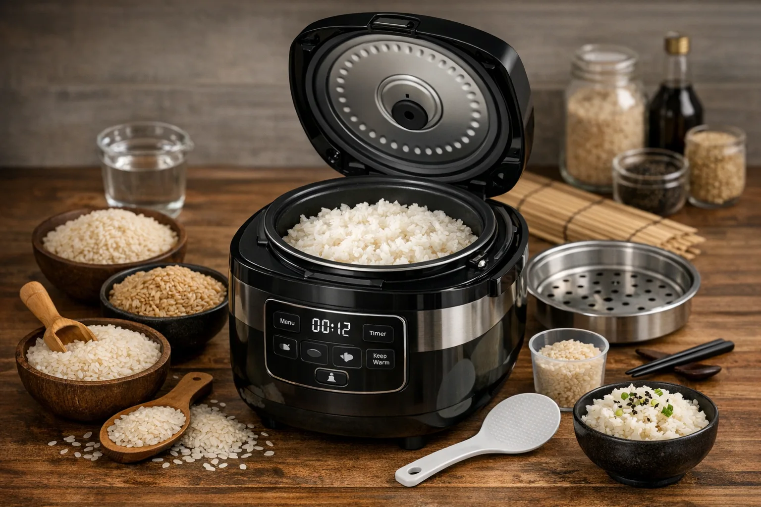 Der ultimative Reiskocher Guide: Tipps, Tricks und die besten Modelle fuer perfekt gekochten Reis
