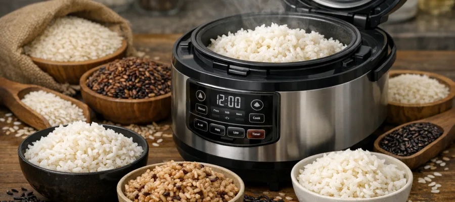 Die beliebtesten Reissorten im Reiskocher perfekt zubereiten