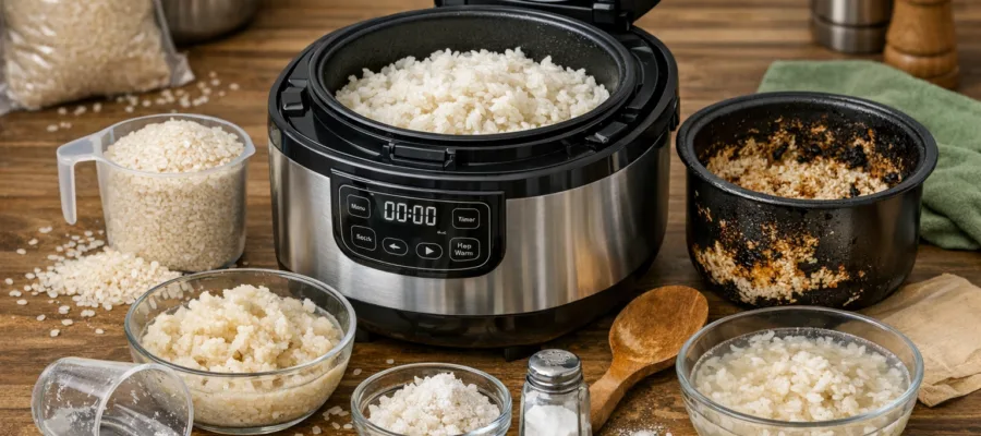 Fehler vermeiden: Die haeufigsten Anfaengerprobleme mit dem Reiskocher und Loesungen