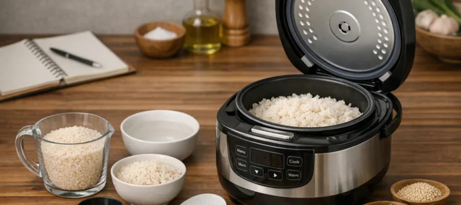 Reiskocher richtig bedienen und nutzen: Schritt-fuer-Schritt-Anleitung fuer Anfaenger