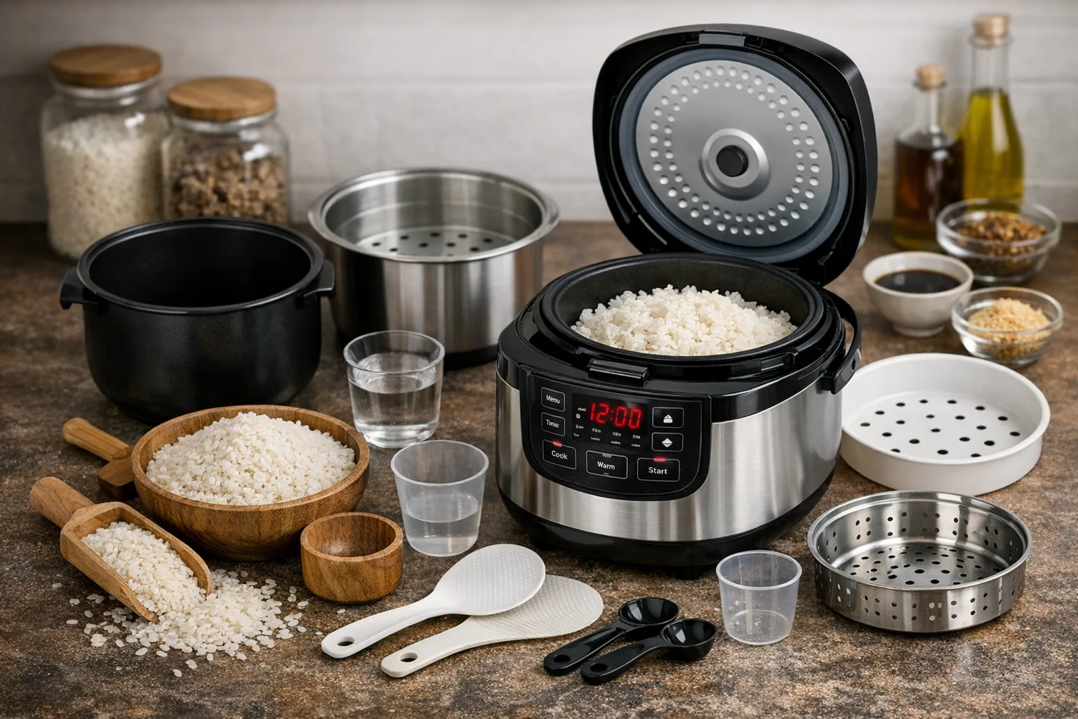 Worauf Sie beim Reiskocher Kauf achten sollten: Funktionen, Materialien & Zubehoer