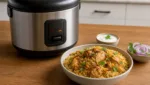 Reiskocher Einfache Haehnchen-Biryani-Variante